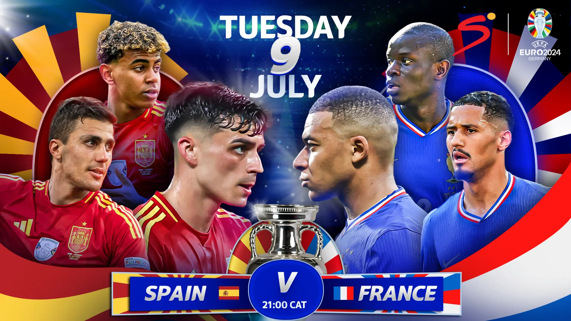 Spain vs France Live Stream, Kick-off time and TV Channel Info
